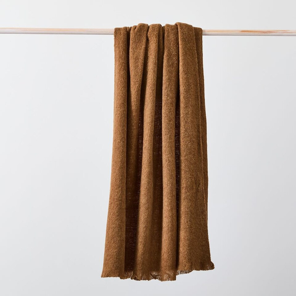 Faux Mohair Throw West Elm UK